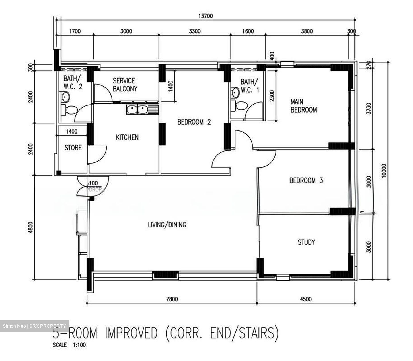Blk 131 Clarence Lane (Queenstown), HDB 5 Rooms #571755891